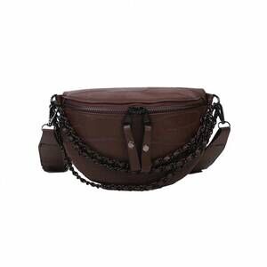 NEW JUDSON & CO. women's vegan alligator sling bag in brown